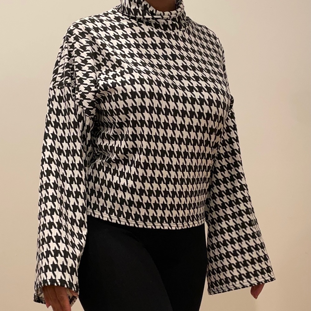 Oversized cowl neck sweater